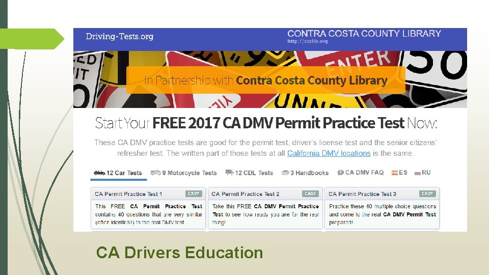CA Drivers Education 
