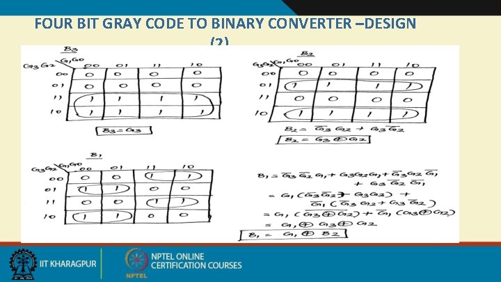 FOUR BIT GRAY CODE TO BINARY CONVERTER –DESIGN (2)… 