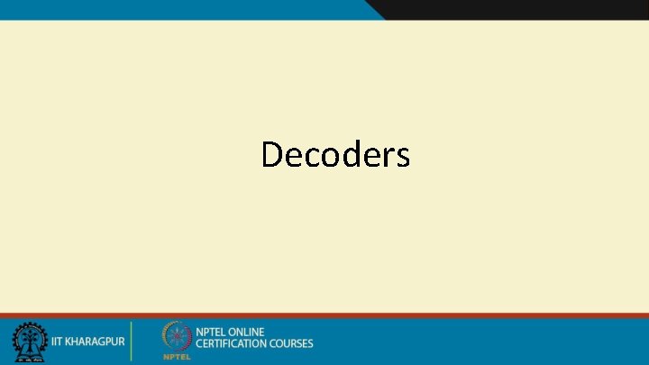 Decoders 