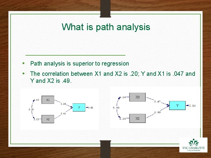 What is path analysis • Path analysis is superior to regression • The correlation