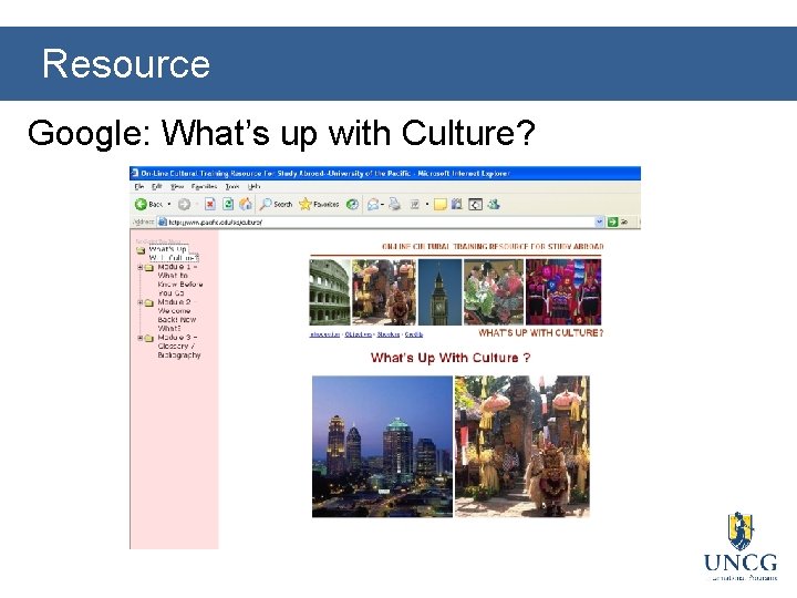 Resource Google: What’s up with Culture? 