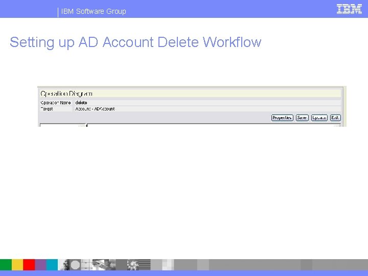 IBM Software Group Setting up AD Account Delete Workflow 