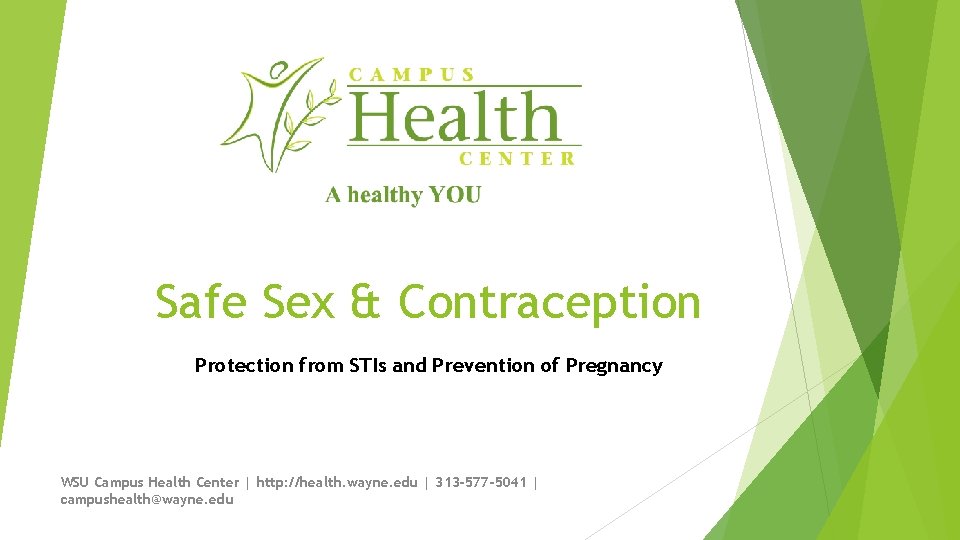 Safe Sex Contraception Protection From STIs And Prevention