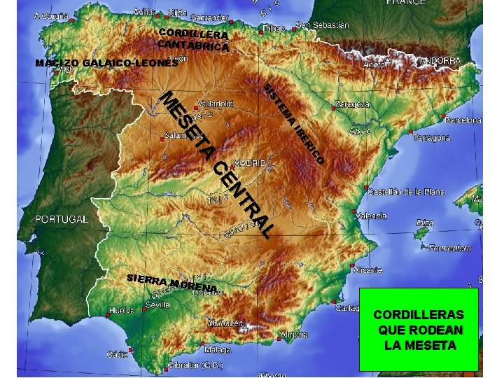 CORDILLERA CANTÁBRICA MACIZO GALAICO-LEONÉS A EM ST SI O IC ÉR IB A ET