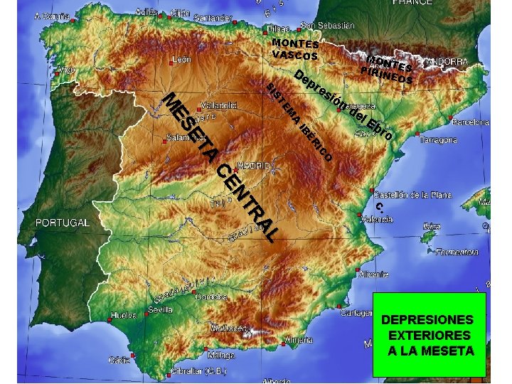 MONTES VASCOS es ió A O IC ÉR IB A ET ES M EM