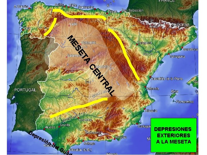 A ET ES M L RA NT CE DEPRESIONES EXTERIORES A LA MESETA De