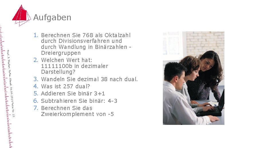 Aufgaben lie Nr. 22 6. 2021 Fo Stand: 06. 0 ter, Hs. Ka, Prof.