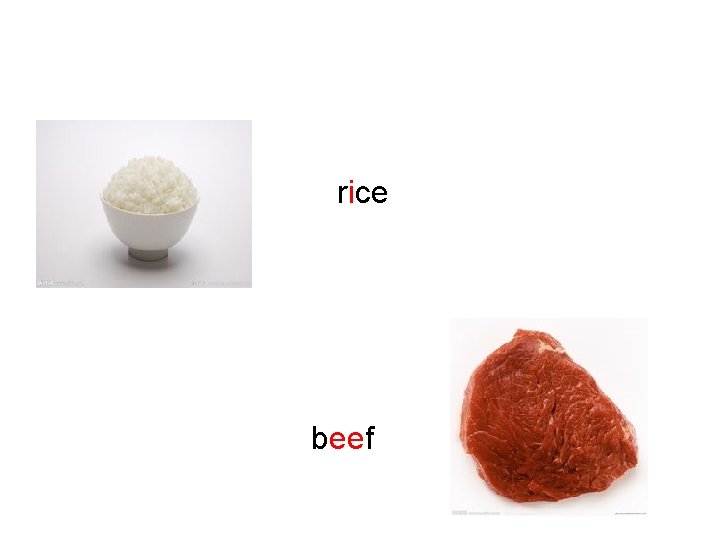 rice beef 