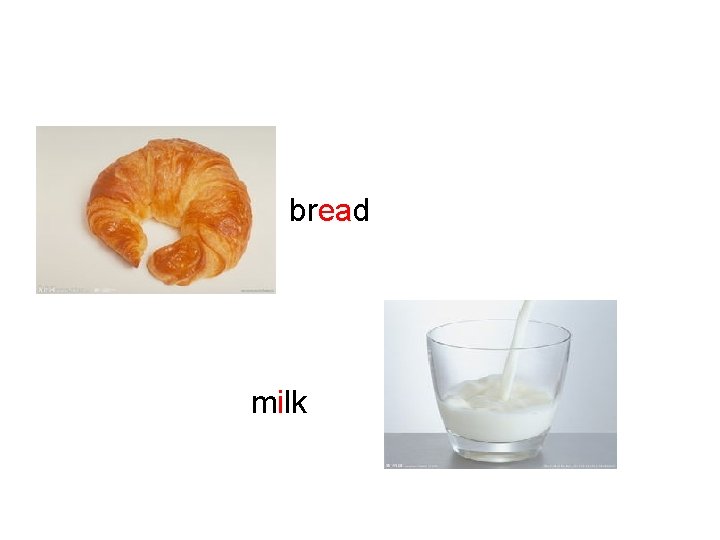 bread milk 