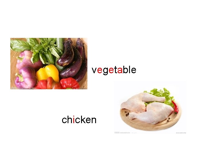vegetable chicken 