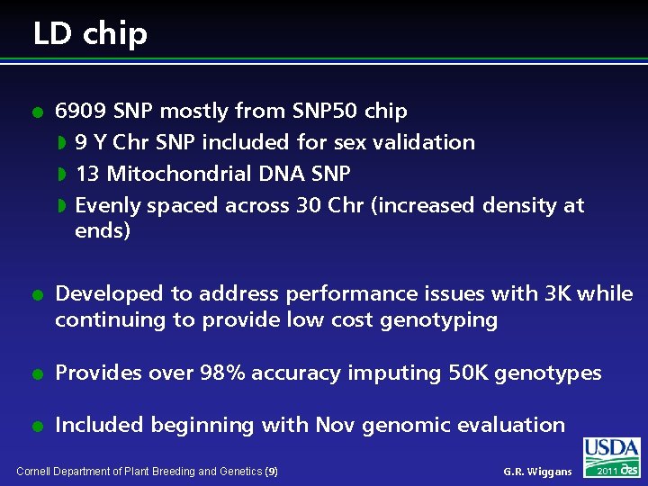 LD chip l l 6909 SNP mostly from SNP 50 chip w 9 Y