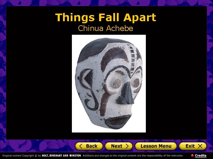 Things Fall Apart Chinua Achebe 