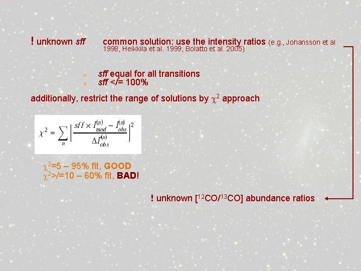 ! unknown sff v v common solution: use the intensity ratios (e. g. ,