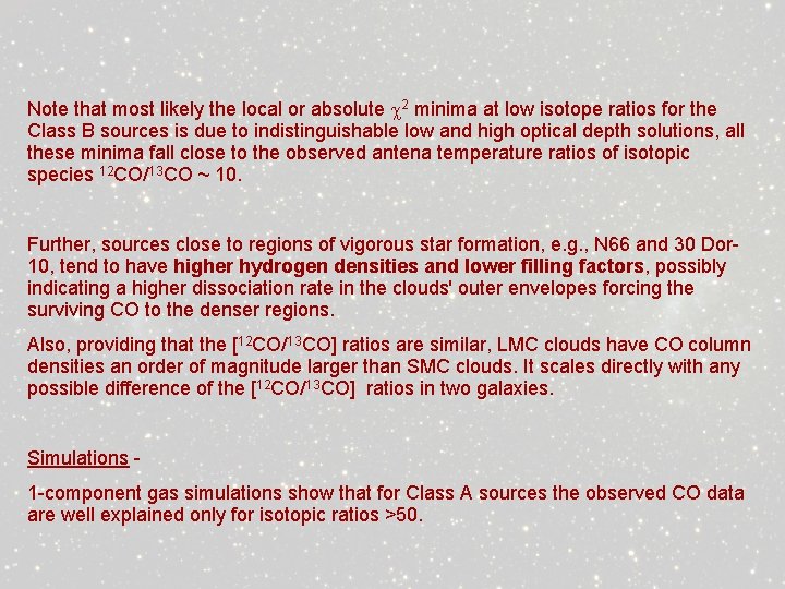 Note that most likely the local or absolute c 2 minima at low isotope