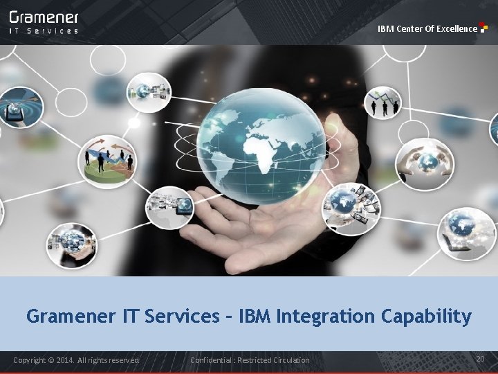IBM Center Of Excellence Gramener IT Services – IBM Integration Capability Global Delivery Framework