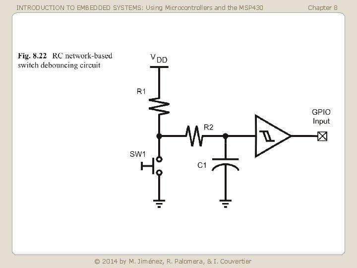 INTRODUCTION TO EMBEDDED SYSTEMS: Using Microcontrollers and the MSP 430 © 2014 by M.