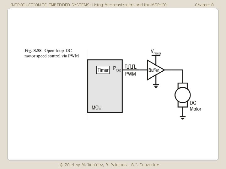 INTRODUCTION TO EMBEDDED SYSTEMS: Using Microcontrollers and the MSP 430 © 2014 by M.