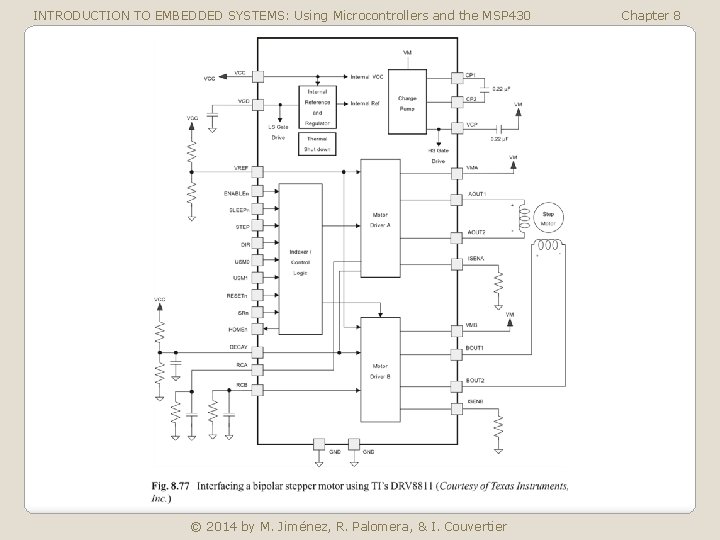 INTRODUCTION TO EMBEDDED SYSTEMS: Using Microcontrollers and the MSP 430 © 2014 by M.