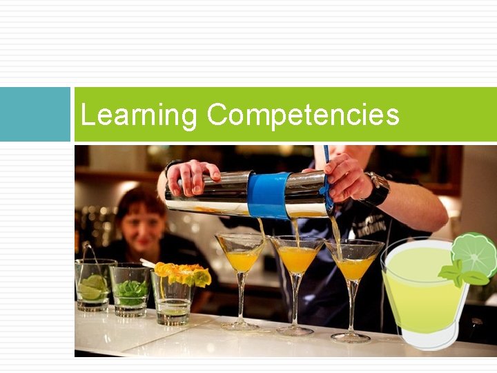 Learning Competencies 