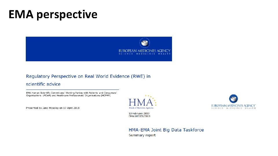 EMA perspective 