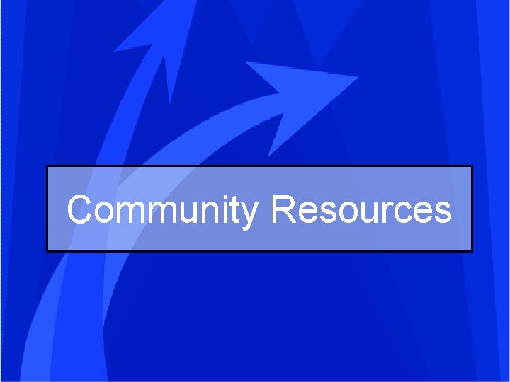 Community Resources 