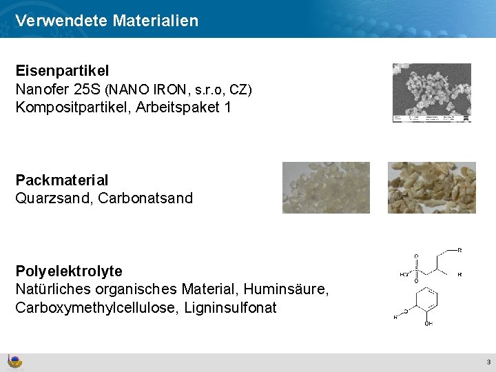 Verwendete Materialien Effekte und Verhalten von Ti. O 2 Nanopartikeln in der aquatischen Umwelt