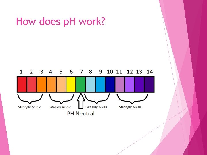 How does p. H work? 