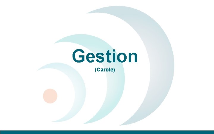 Gestion (Carole) 