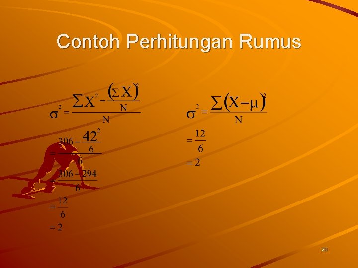 Contoh Perhitungan Rumus 20 