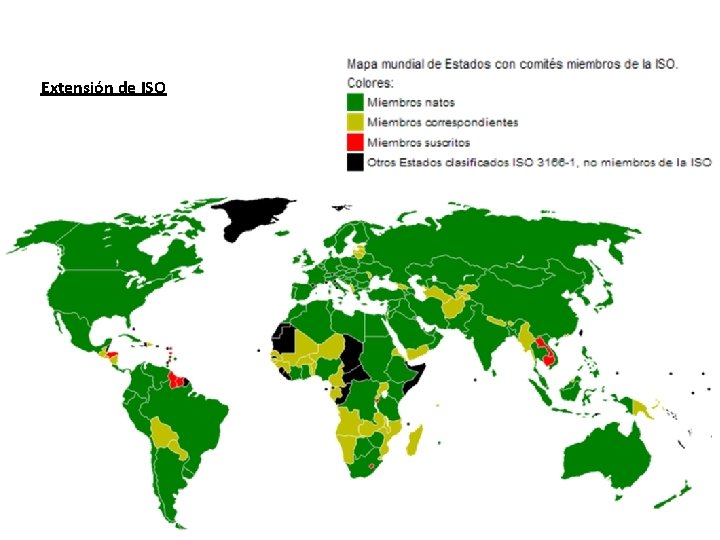 Extensión de ISO 