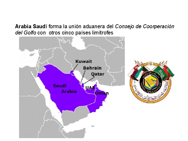 Arabia Saudí forma la unión aduanera del Consejo de Coorperación del Golfo con otros