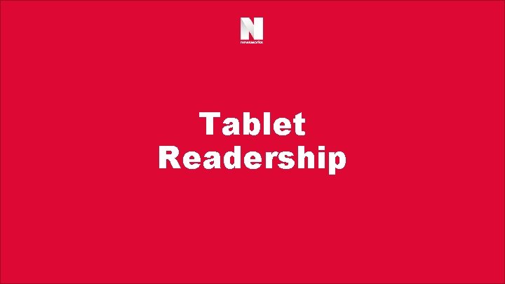 Tablet Readership 