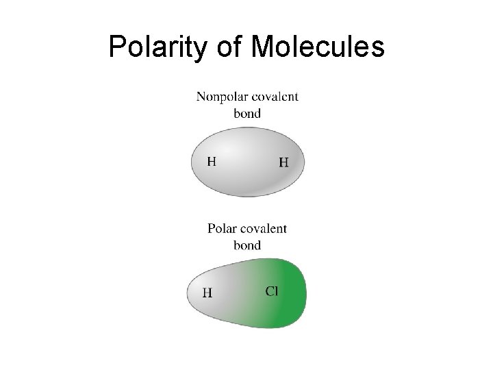 Polarity of Molecules 