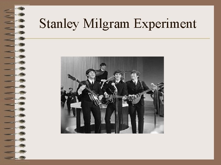 Stanley Milgram Experiment 
