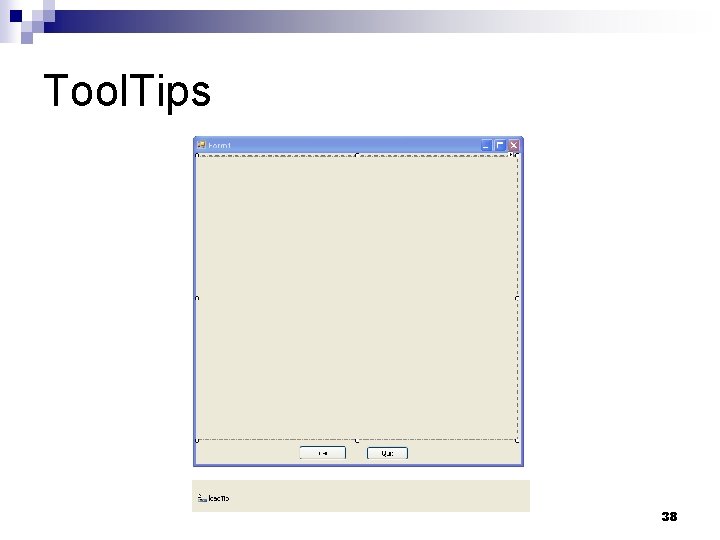 Tool. Tips 38 