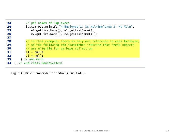 Fig. 6. 3 | static member demonstration. (Part 2 of 3. ) Classes and