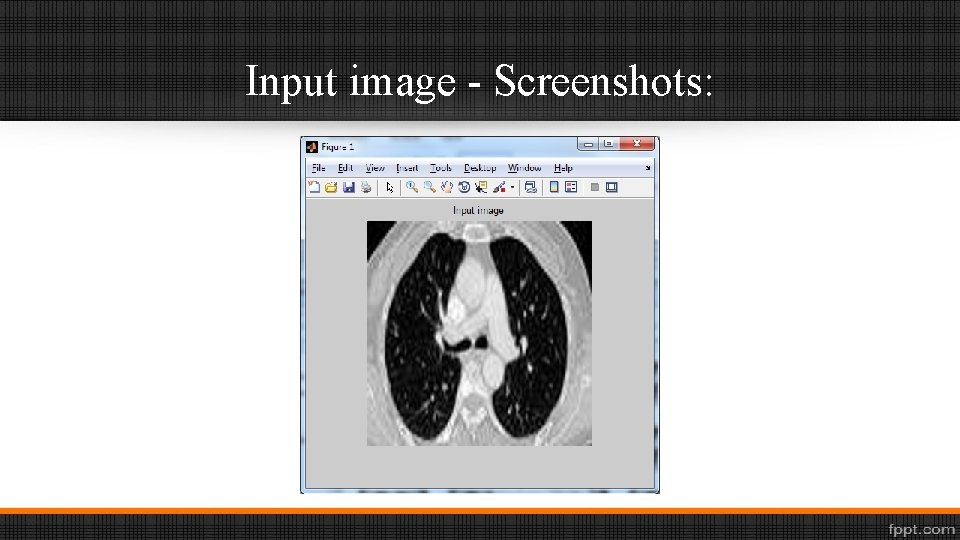 Input image - Screenshots: 