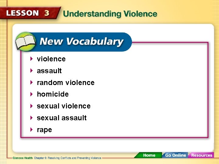 violence assault random violence homicide sexual violence sexual assault rape 