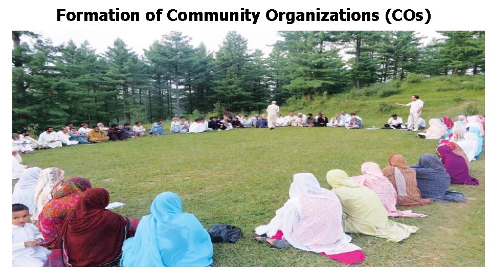 Formation of Community Organizations (COs) 