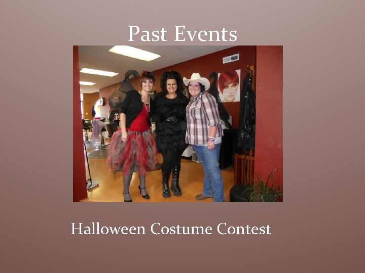 Past Events Halloween Costume Contest 