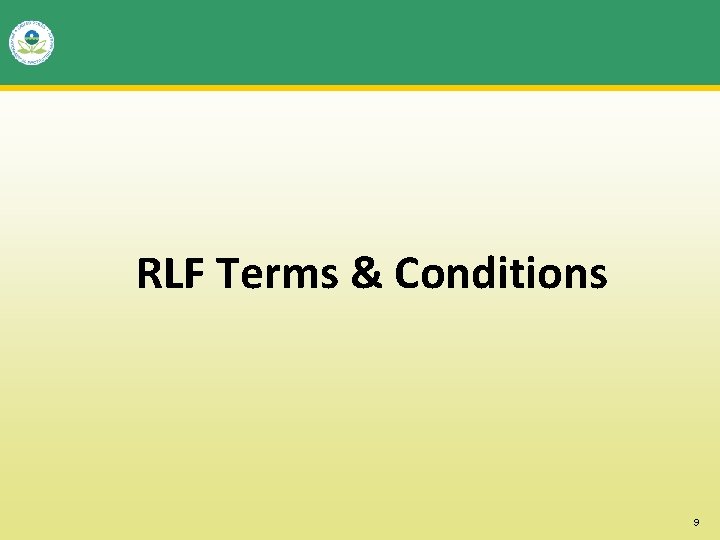 RLF Terms & Conditions 9 