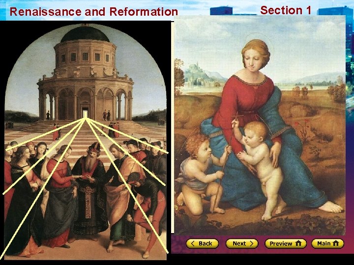 Renaissance and Reformation Section 1 