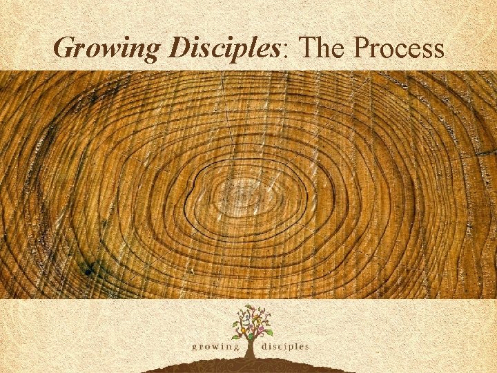 Growing Disciples: The Process 