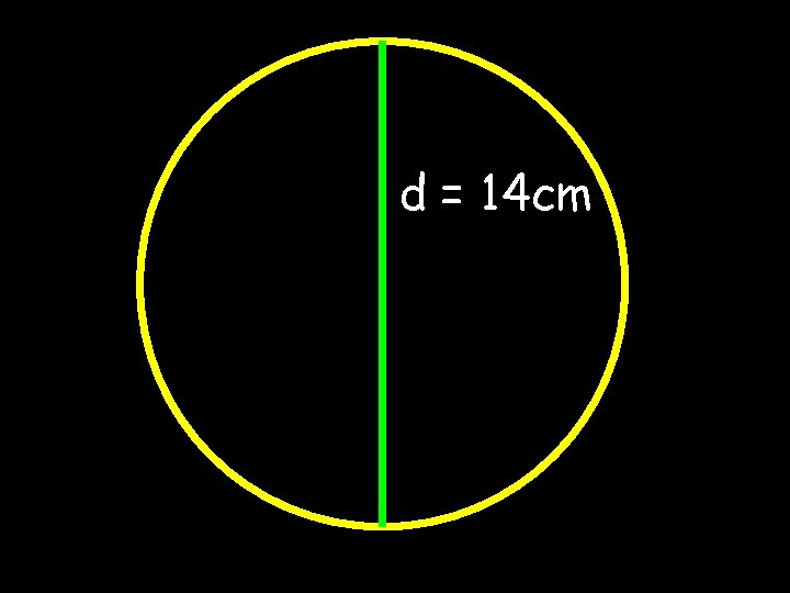 d = 14 cm 