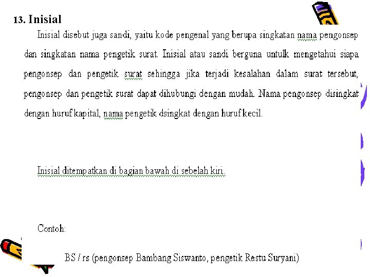 13. Inisial 