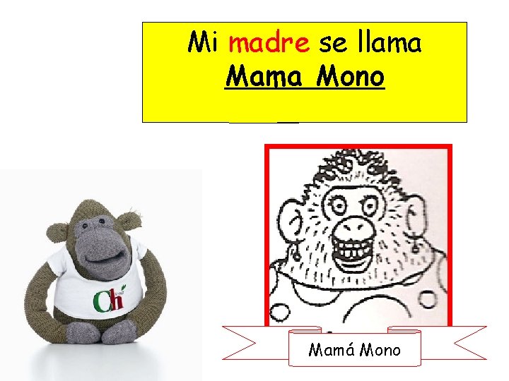 Mi madre se llama Mono Mamá Mono 
