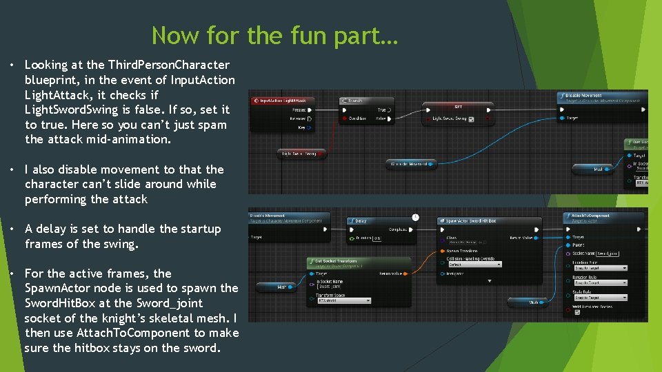 Now for the fun part… • Looking at the Third. Person. Character blueprint, in
