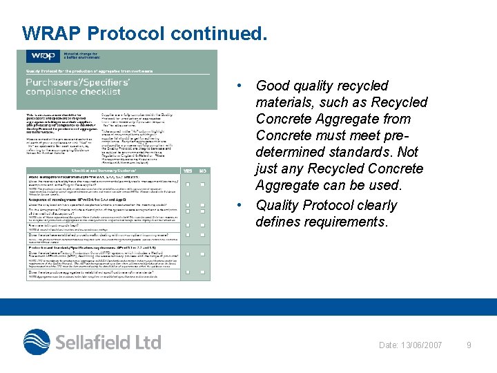 Sustainable practices relating to of concrete structures
