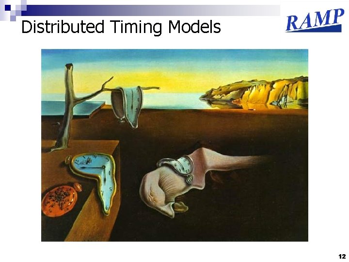 Distributed Timing Models 12 