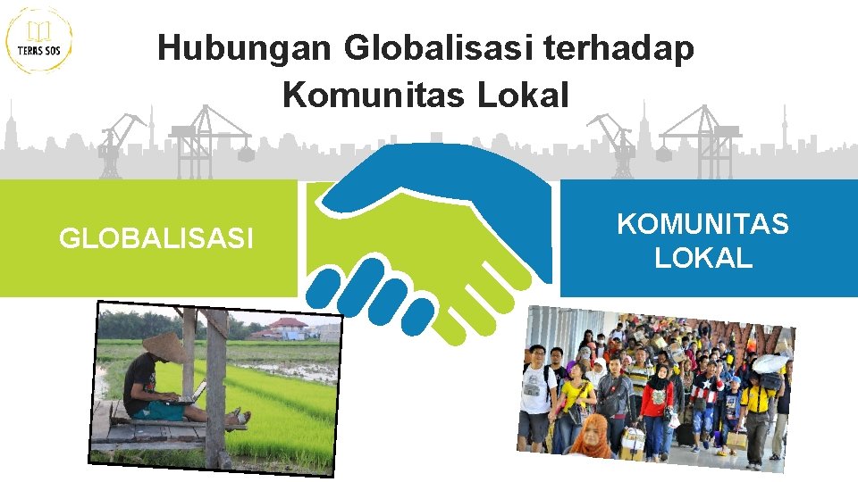 Hubungan Globalisasi terhadap Komunitas Lokal GLOBALISASI KOMUNITAS LOKAL 